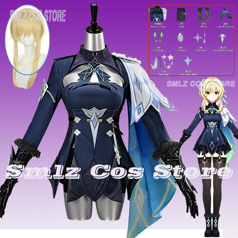 Travel Accessories Aesthetic - 2026 Genshin Impact Kostium Cosplay Podróżnika
