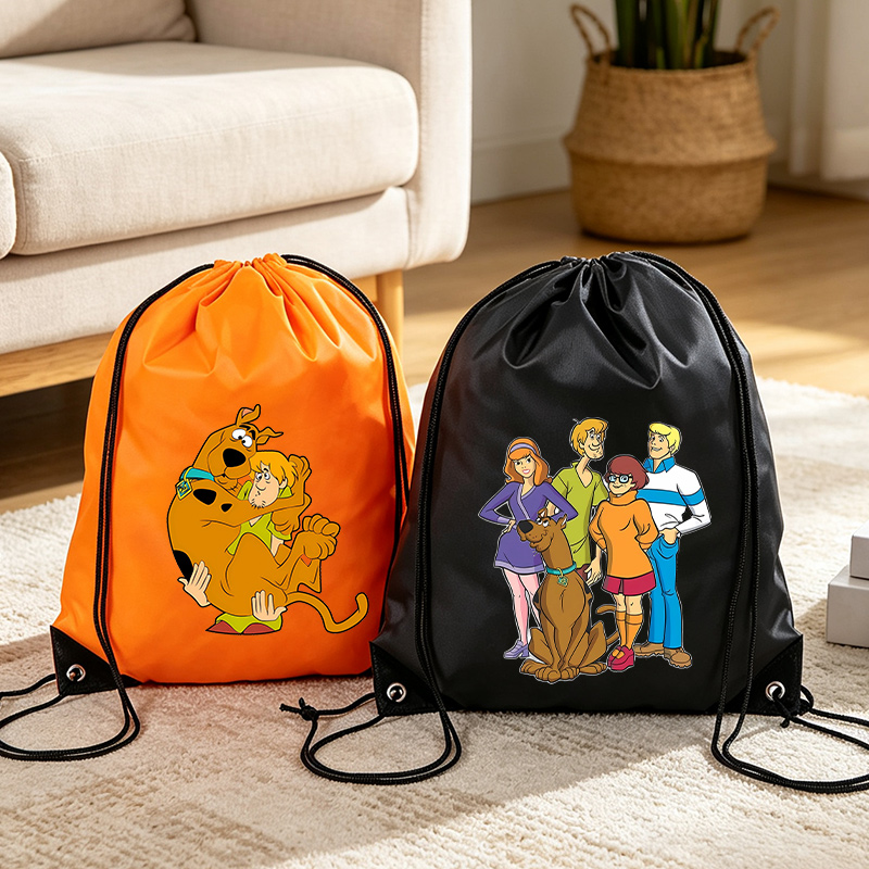 Travel Accessories Organizer Bag - Worek ze sznurkiem Scooby Doo, fajny