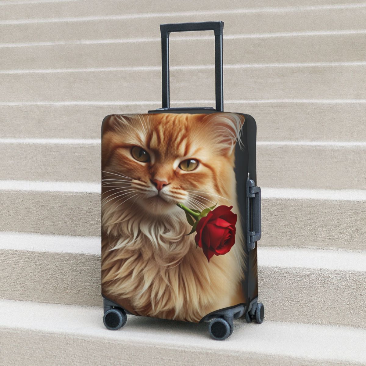 Uroczy Elegancki Długowłosy Ko – Travel Accessories Long Flight recenzja i cena