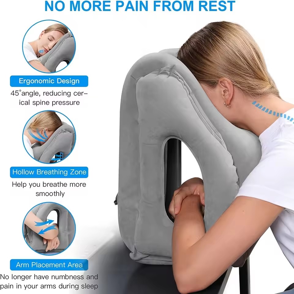 Nadmuchiwana poduszka podróżna – Travel Accessories Long Flight recenzja i cena