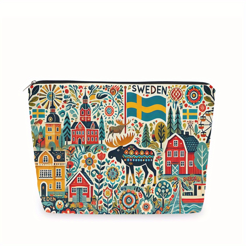 Szwedzka kosmetyczka - damska  – Travel Accessories Jewelry recenzja i cena